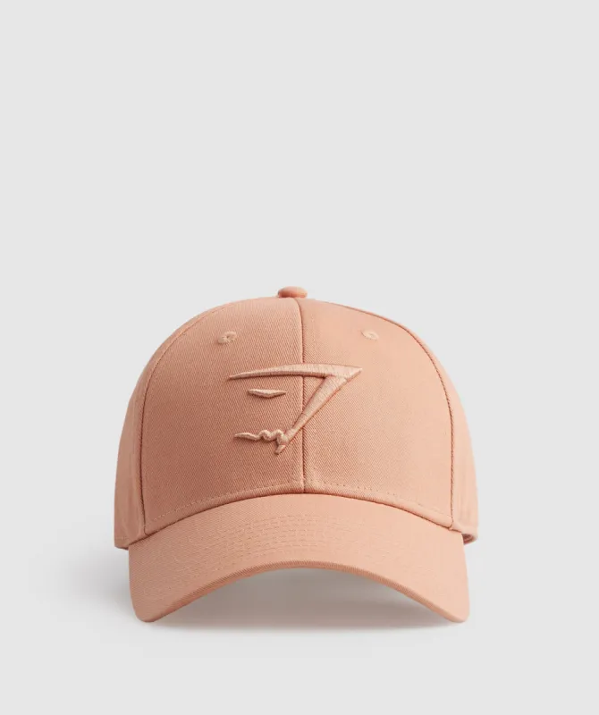 Gymshark Whitney Baseball Cap - Sunset Beige sold by Gymshark