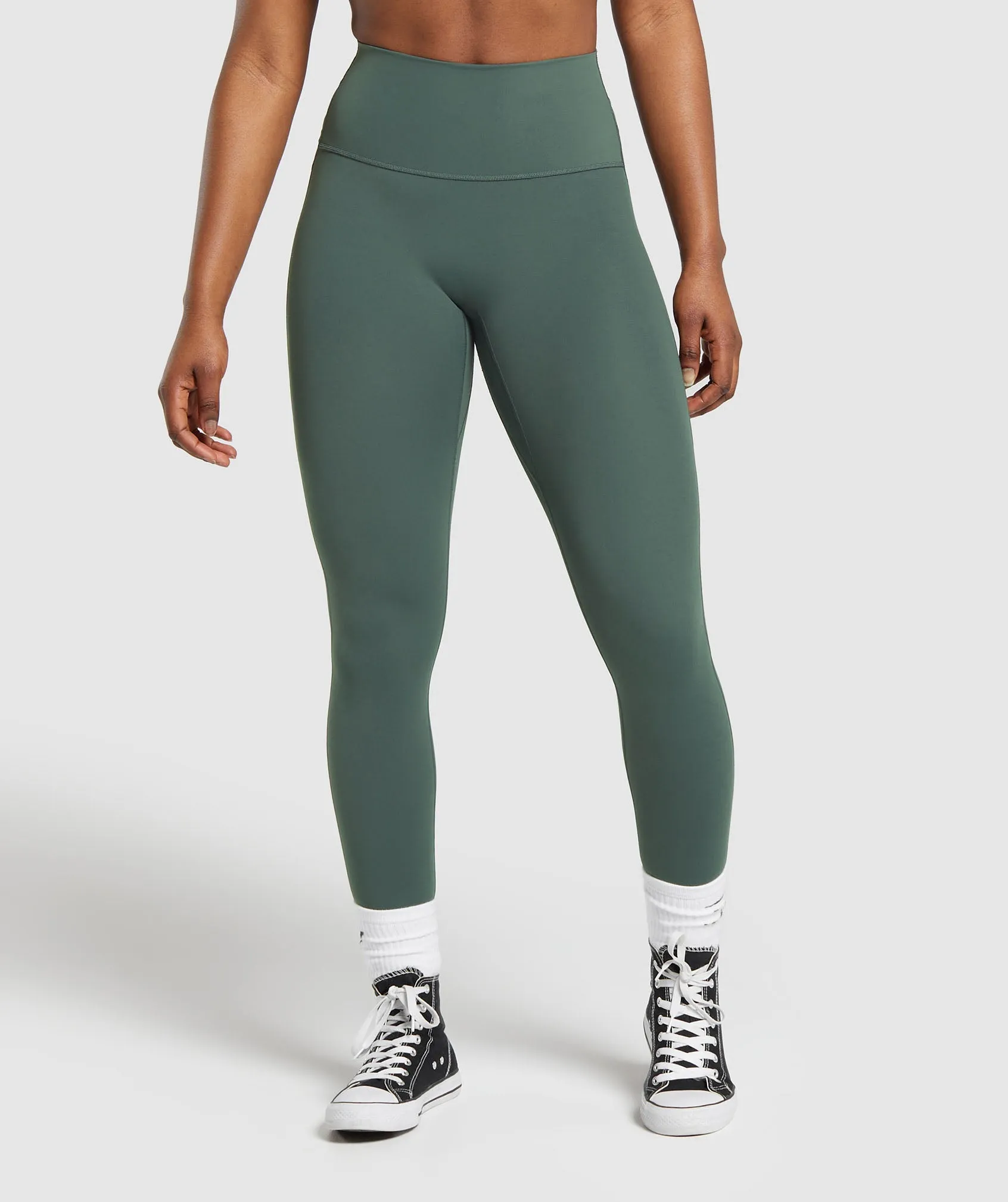 Gymshark Legacy Tall Leggings - Slate Teal sold by Gymshark