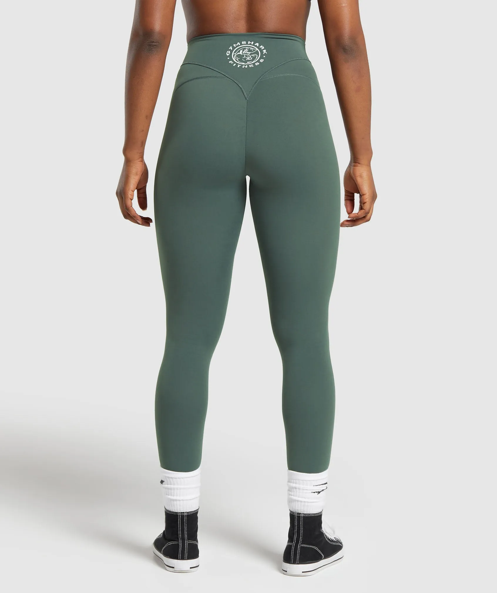 Gymshark Legacy Tall Leggings - Slate Teal sold by Gymshark product image thumbnail 2