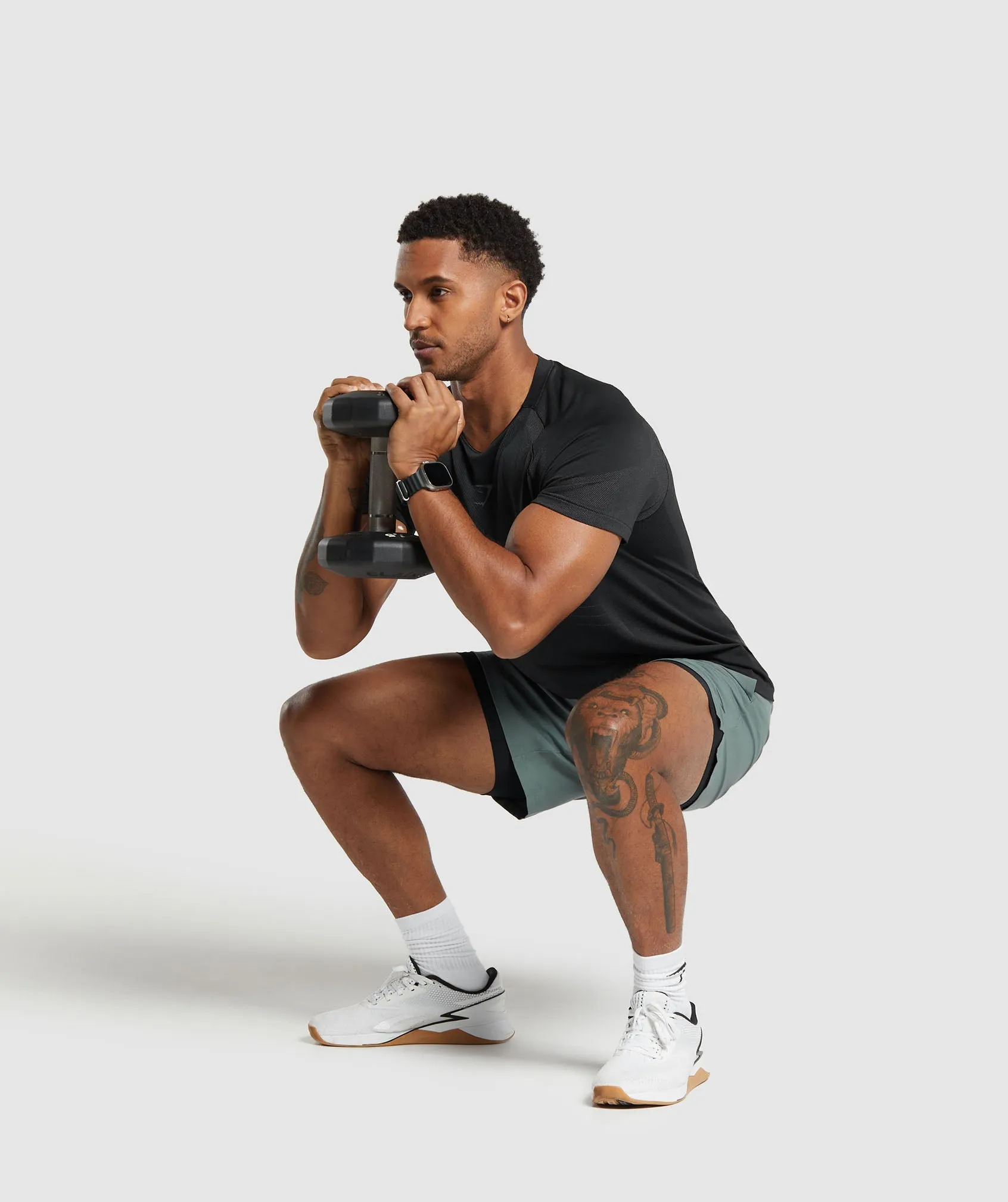 Gymshark Land to Water 6" Shorts - Cargo Teal sold by Gymshark product image thumbnail 5