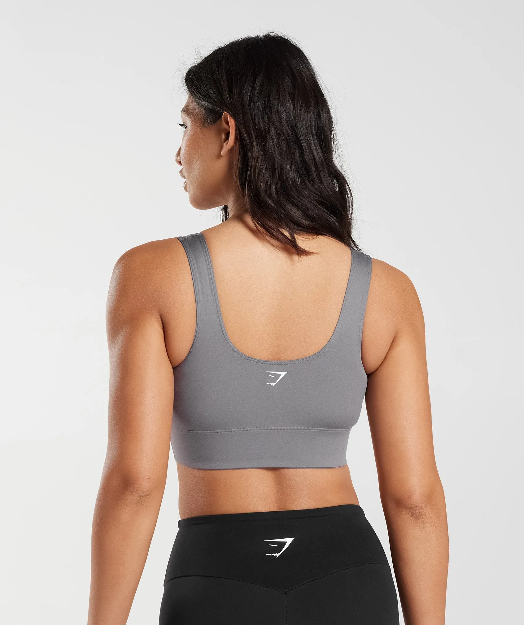 Gymshark Longline Sports Bra - Titanium Grey sold by Gymshark product image thumbnail 2
