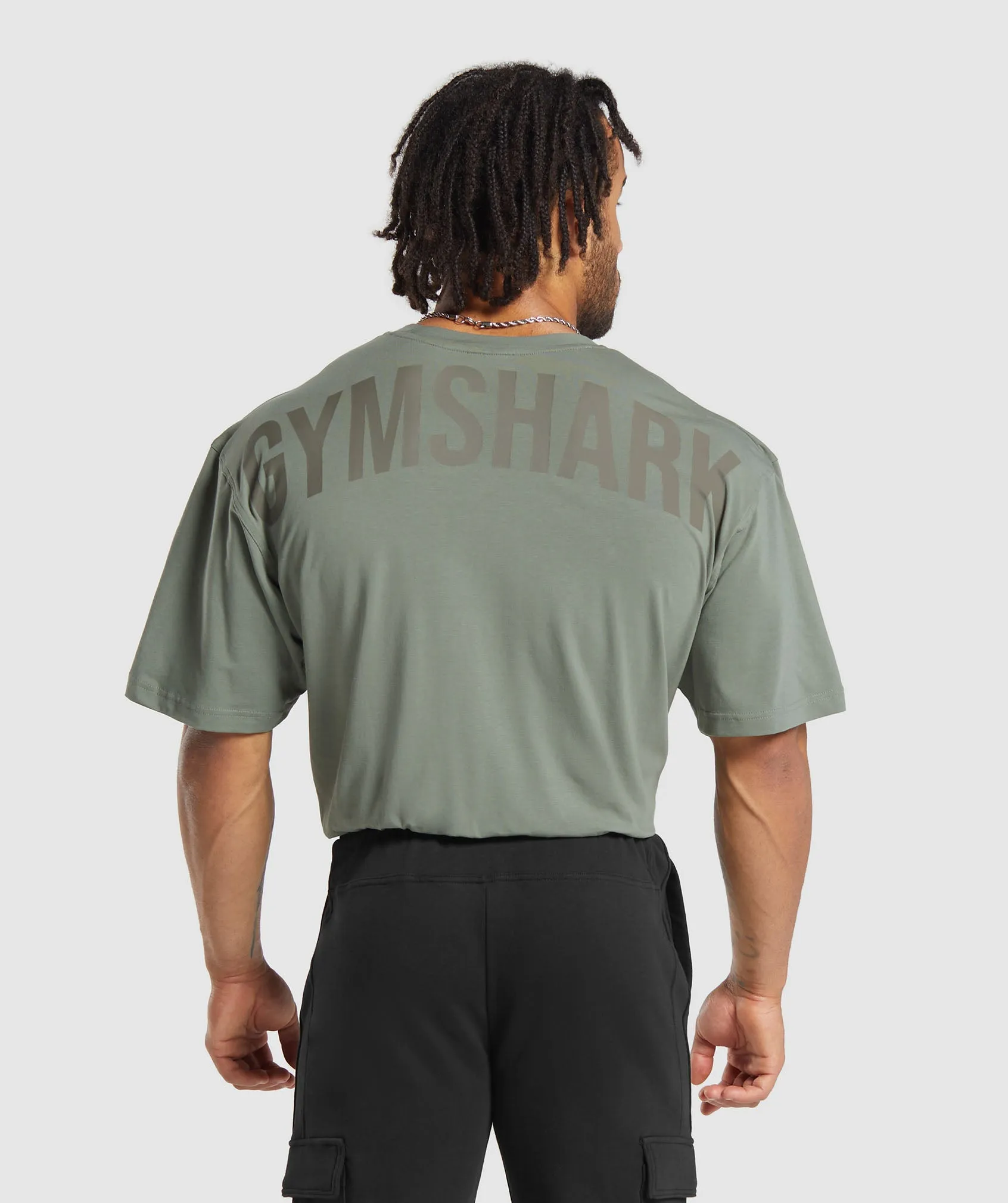 Gymshark Power T-Shirt - Unit Green sold by Gymshark