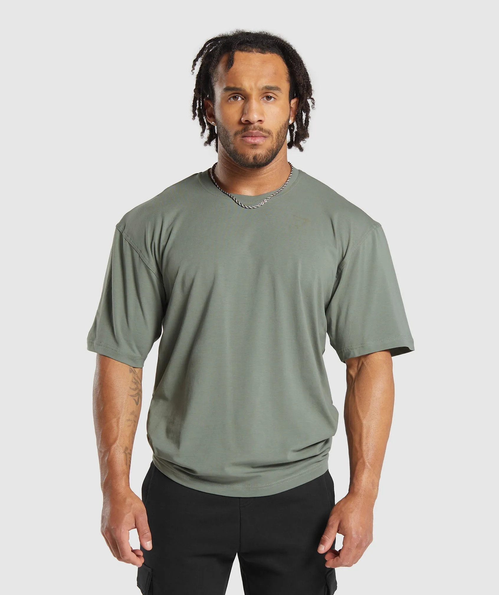 Gymshark Power T-Shirt - Unit Green sold by Gymshark product image thumbnail 2