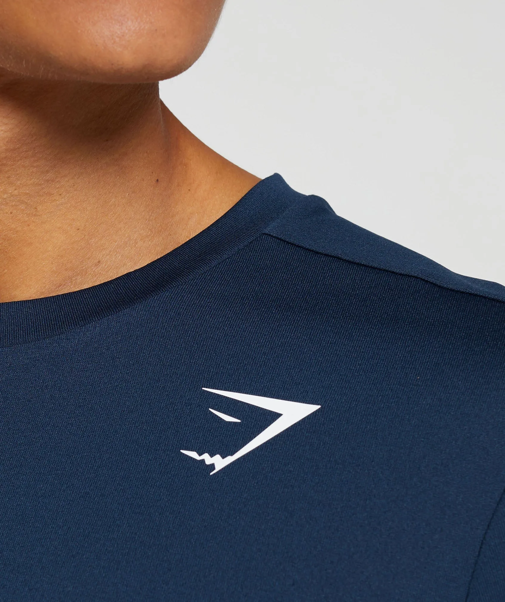 Gymshark Arrival Regular Fit T-Shirt - Navy sold by Gymshark product image thumbnail 5
