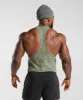 Gymshark React Stringer - Dusk Green sold by Gymshark