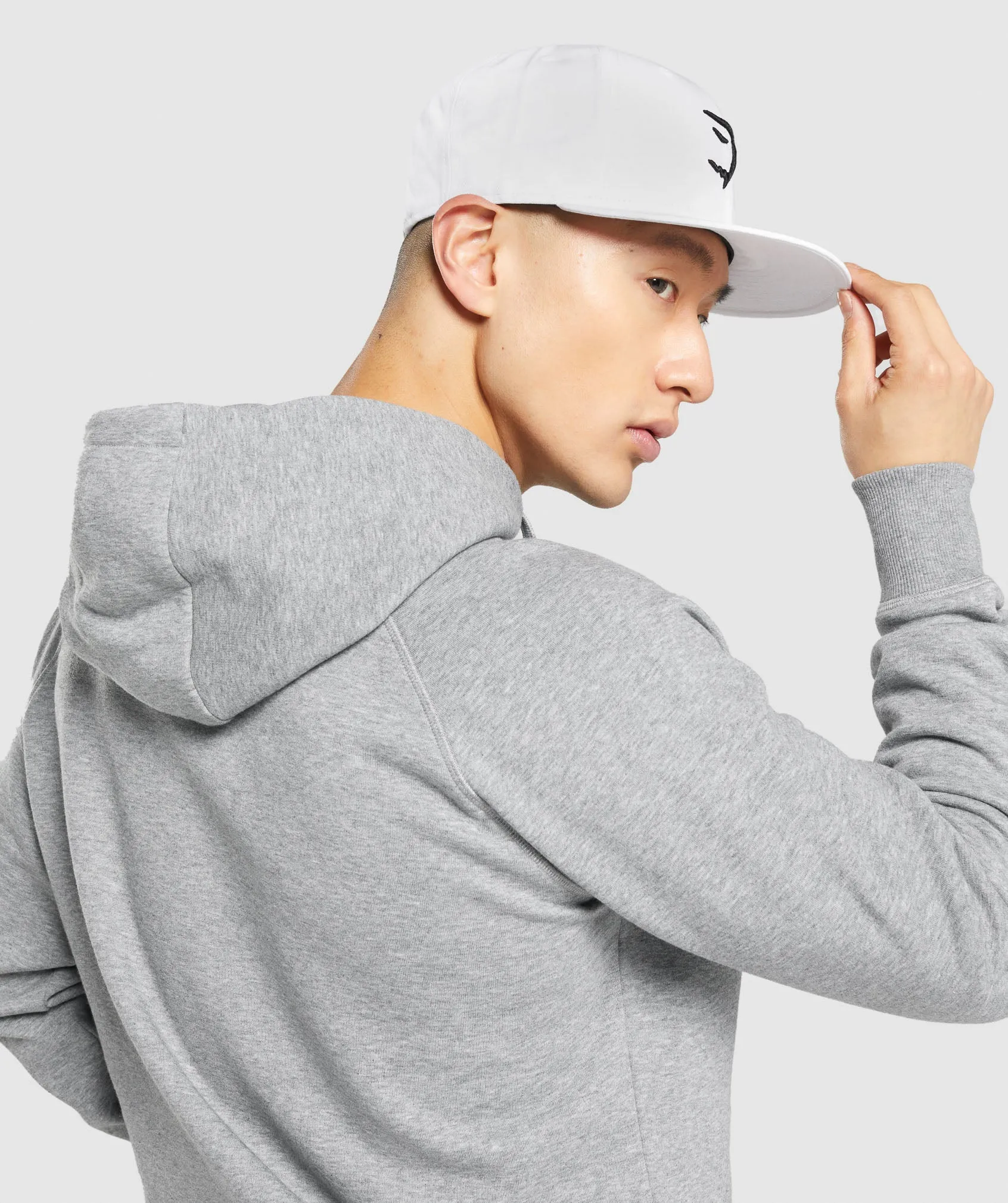 Gymshark New Era 9Fifty Snapback - White/Black sold by Gymshark product image thumbnail 2
