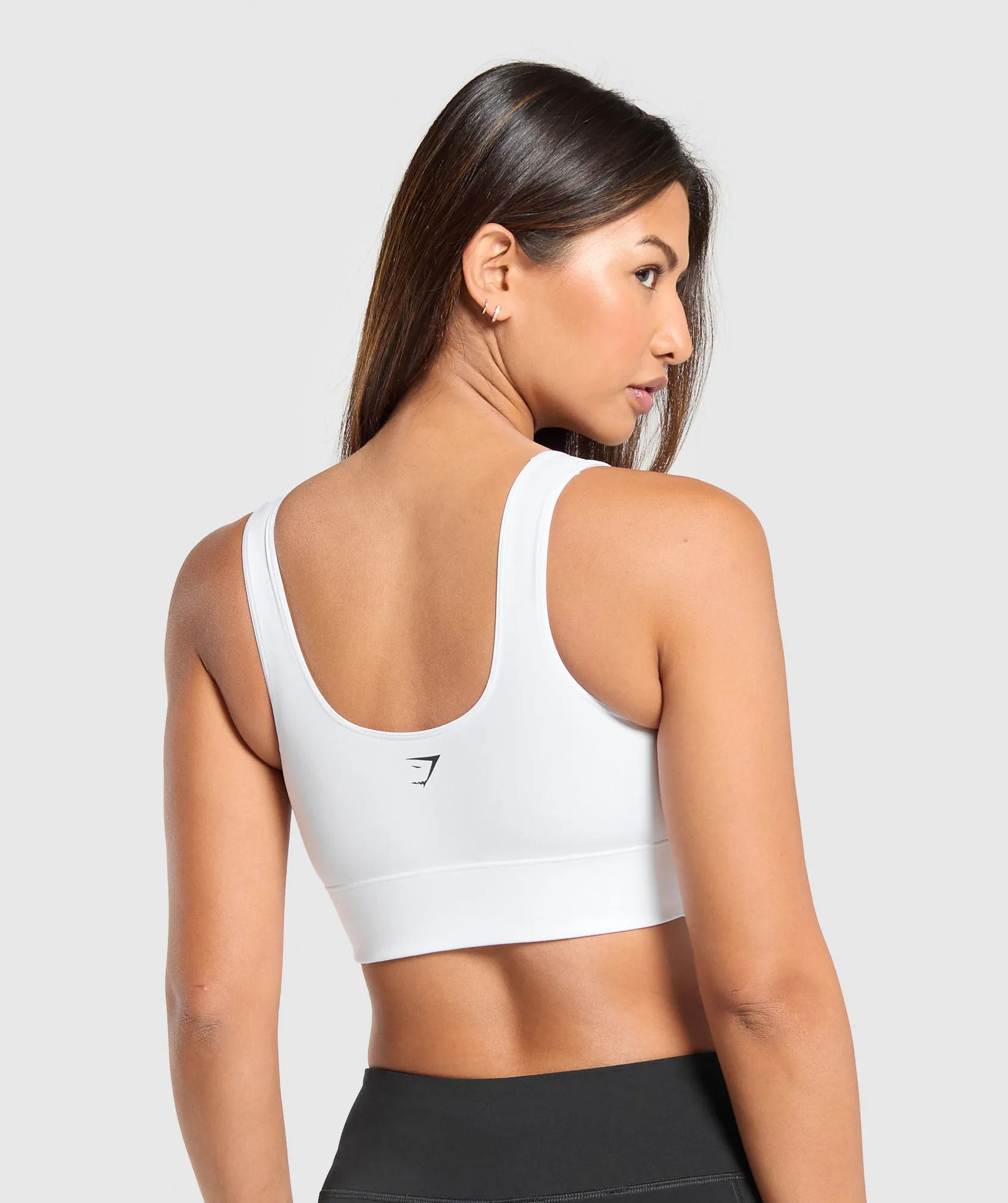 Gymshark Longline Sports Bra - White sold by Gymshark product image thumbnail 2