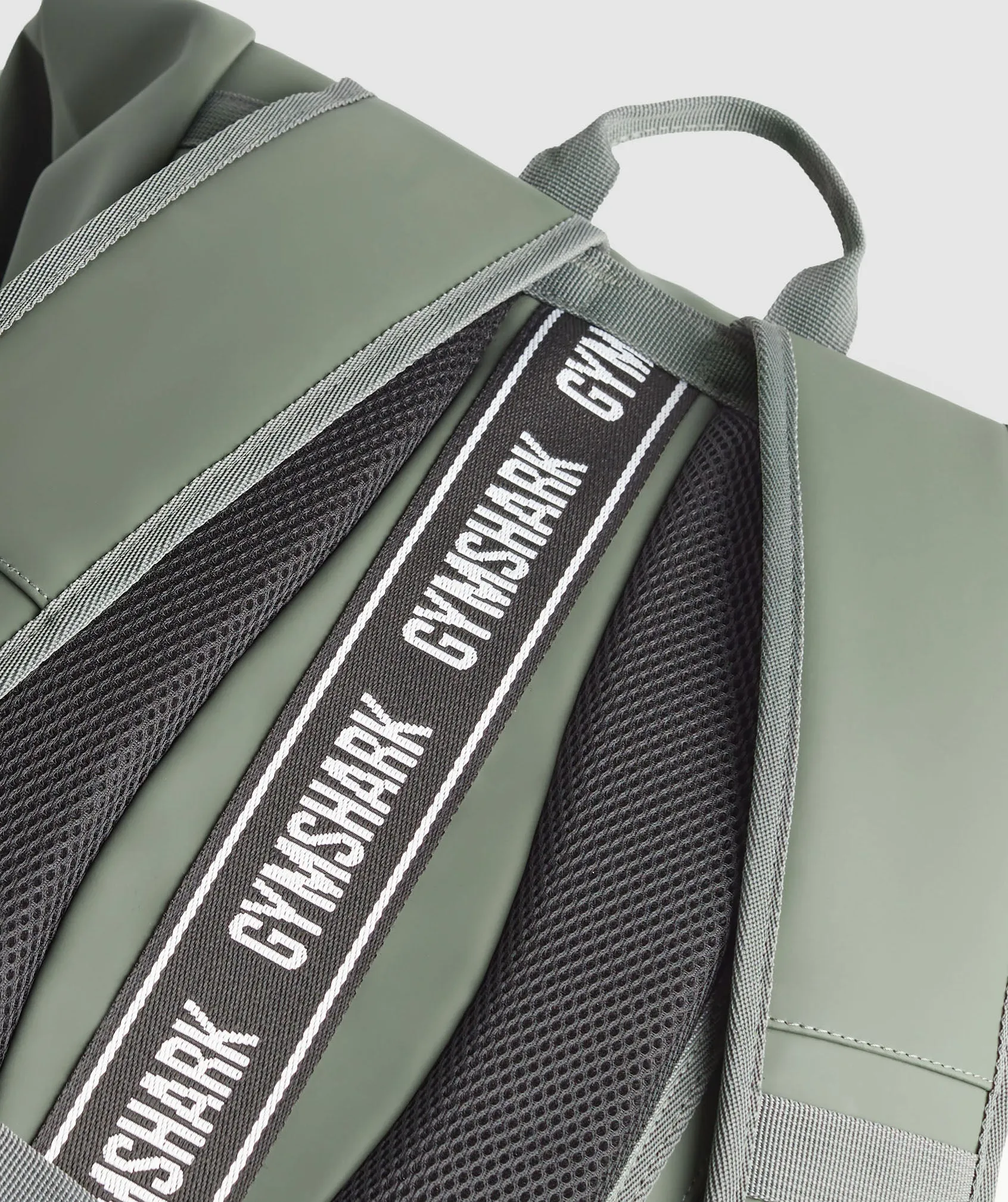 Gymshark Sleek Backpack Roll Top - Dusk Green sold by Gymshark product image thumbnail 4
