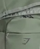 Gymshark Sleek Backpack Roll Top - Dusk Green sold by Gymshark