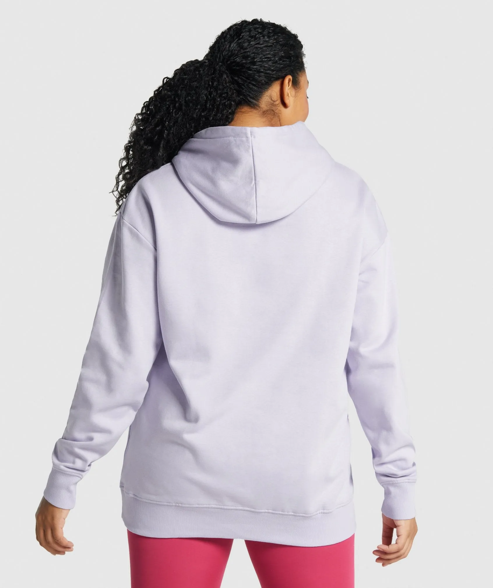 Gymshark Training Oversized Hoodie - Light Purple sold by Gymshark product image thumbnail 2