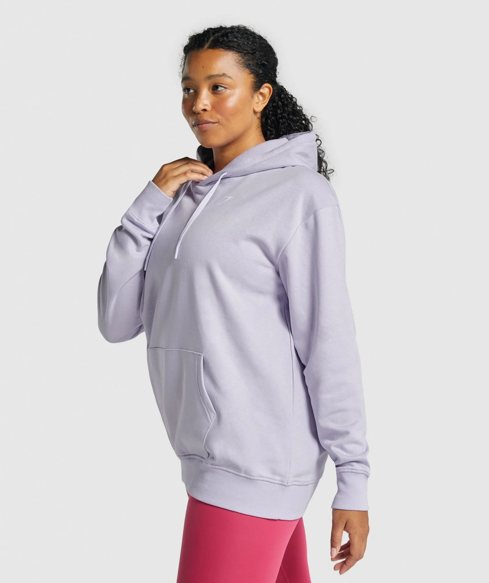 Gymshark Training Oversized Hoodie - Light Purple sold by Gymshark product image thumbnail 3
