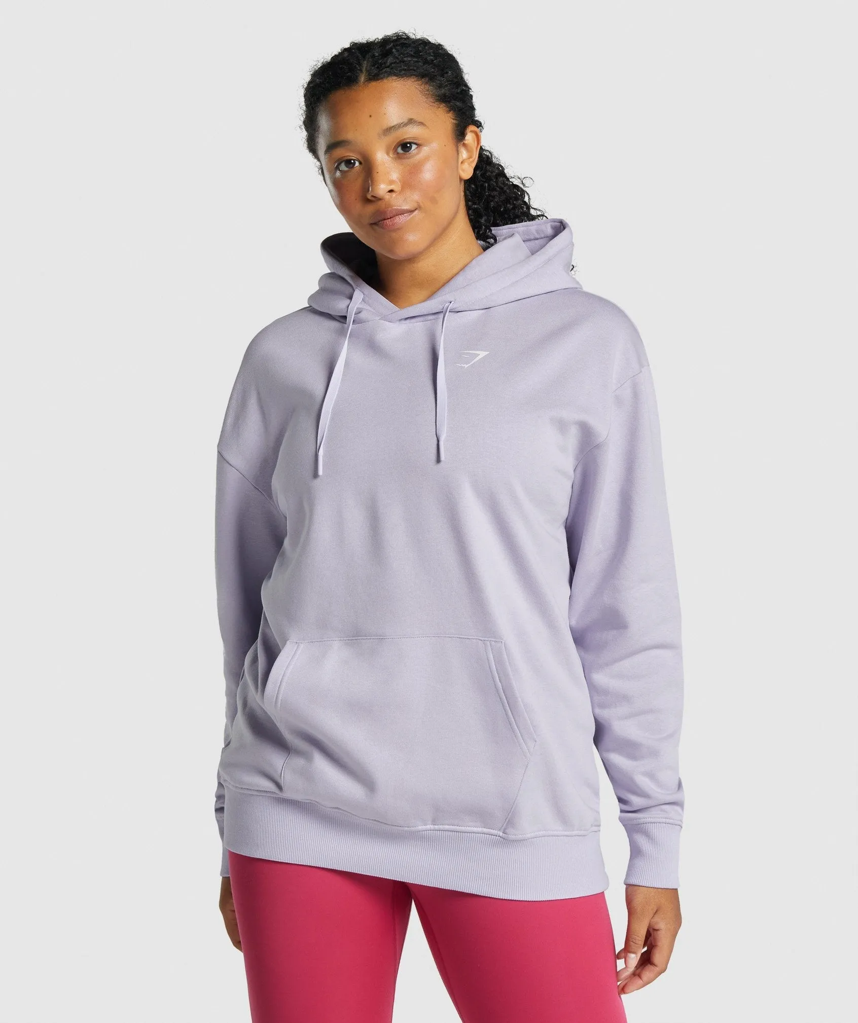 Gymshark Training Oversized Hoodie - Light Purple sold by Gymshark