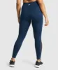 Gymshark Training Mesh Pocket Leggings - Navy sold by Gymshark