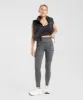Gymshark Fleece Lined Pocket Leggings - Black/Pitch Grey sold by Gymshark