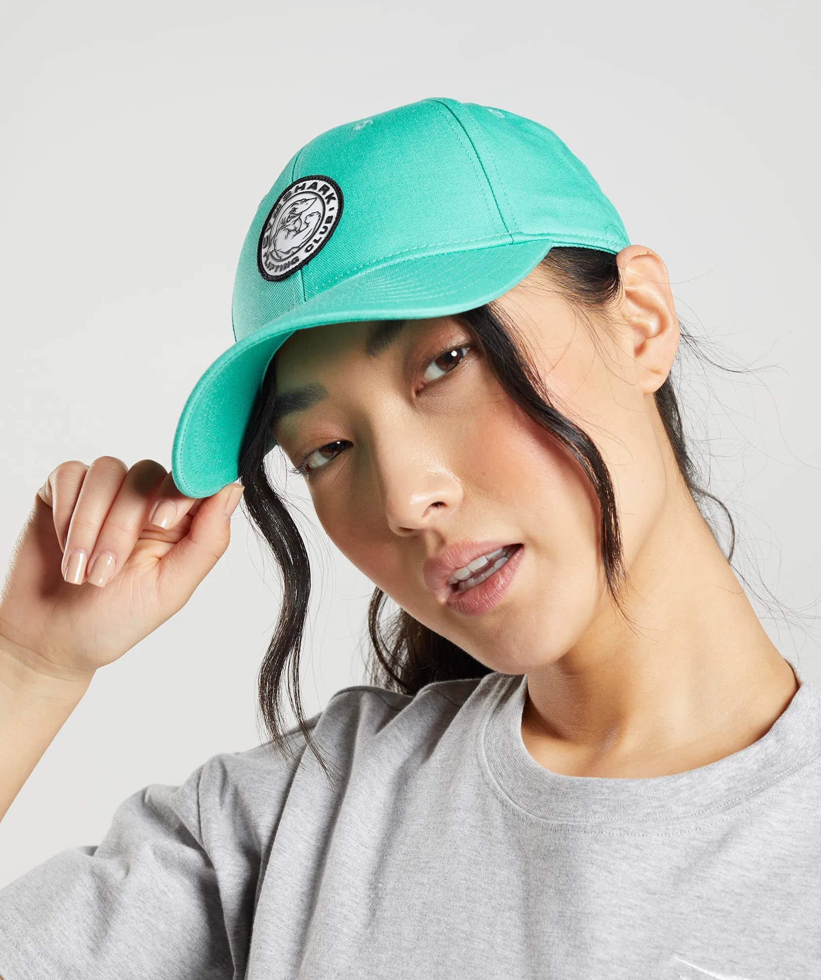Gymshark Legacy Cap - Bright Turquoise sold by Gymshark product image thumbnail 3