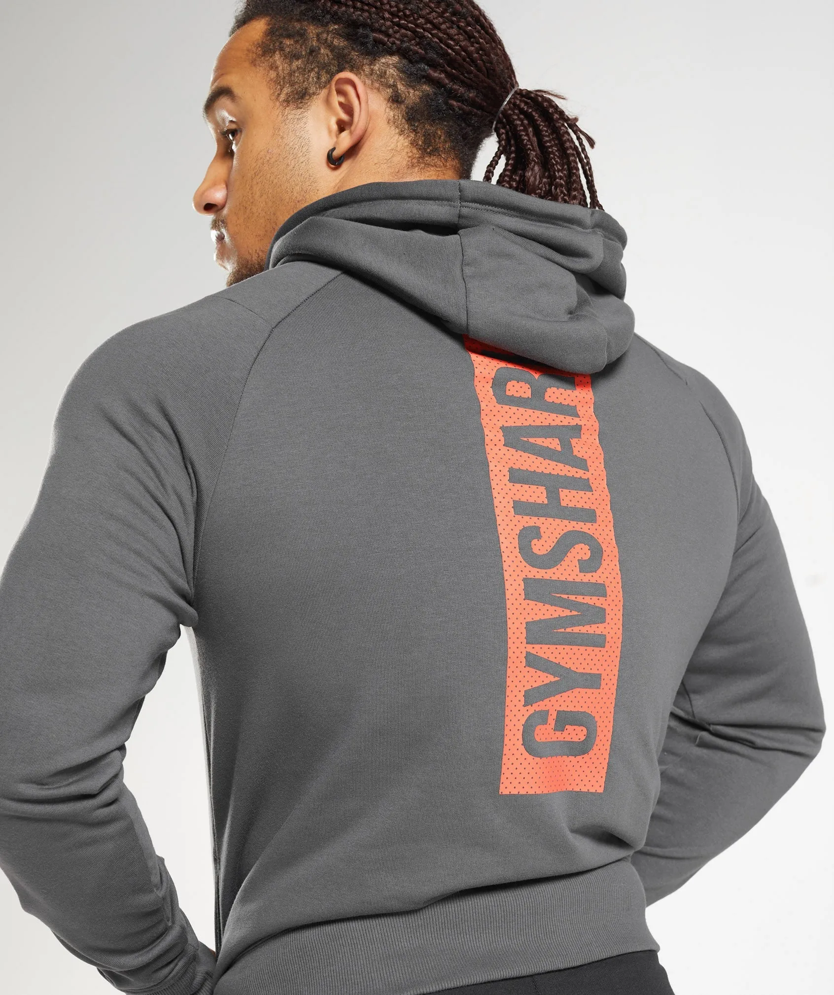 Gymshark Bold Hoodie - Silhouette Grey sold by Gymshark product image thumbnail 2