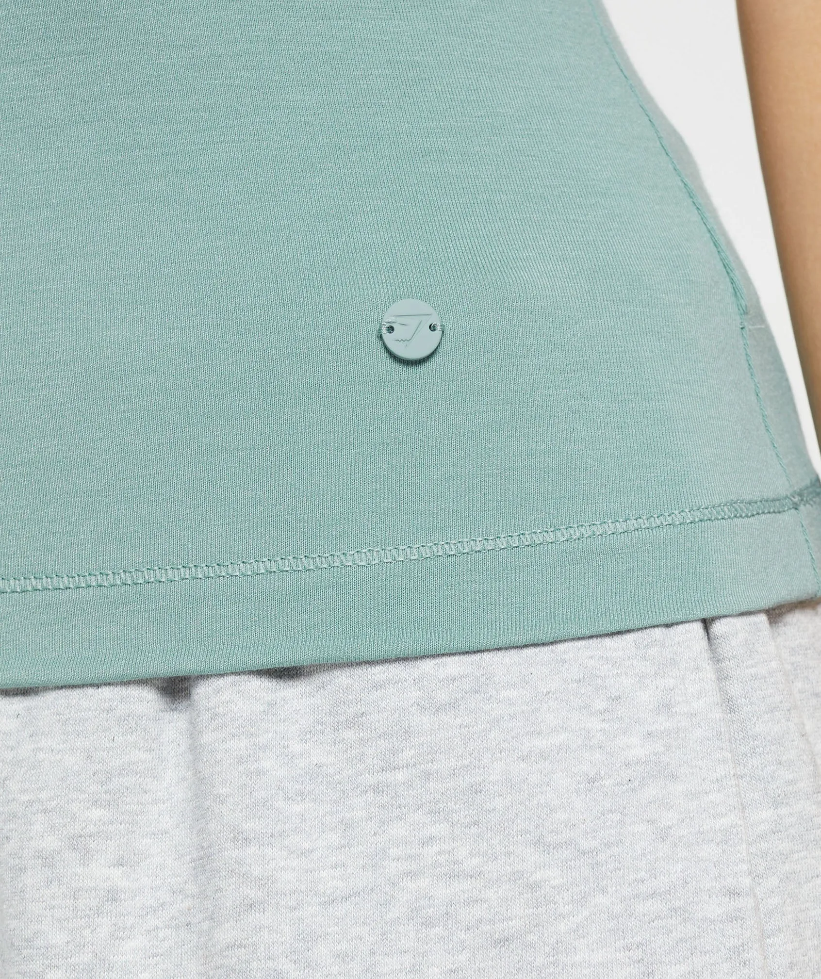 Gymshark Jersey Body Fit T-Shirt - Duck Egg Blue sold by Gymshark product image thumbnail 5