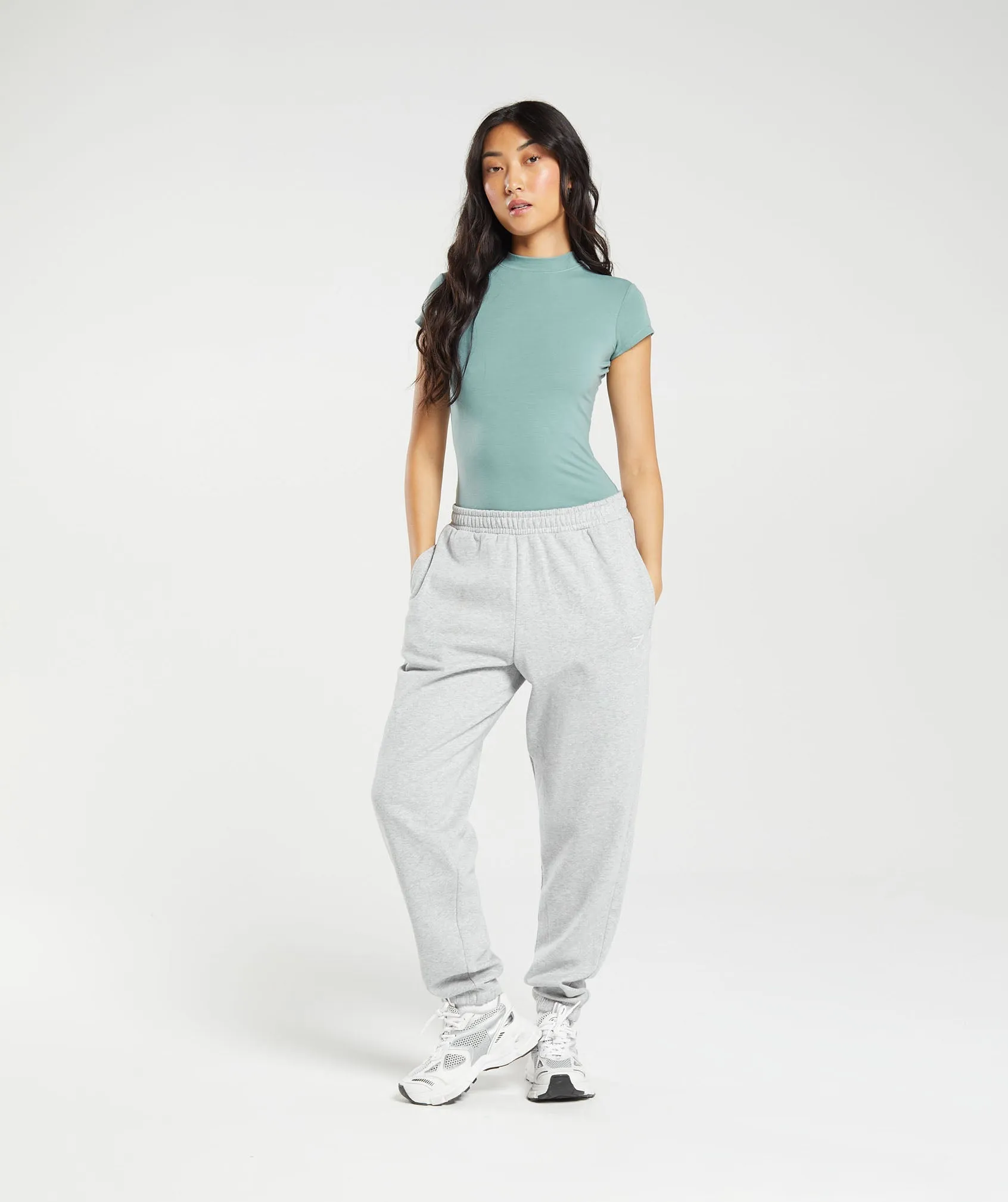 Gymshark Jersey Body Fit T-Shirt - Duck Egg Blue sold by Gymshark product image thumbnail 4