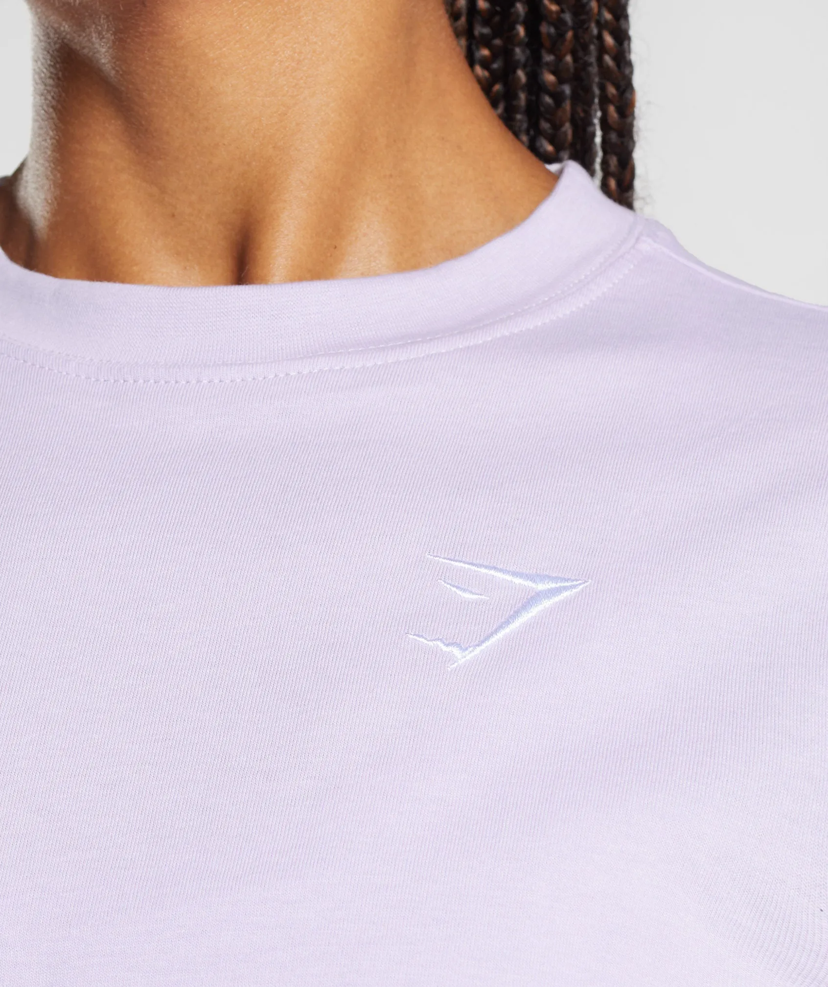 Gymshark Training Oversized T-shirt - Soft Lilac sold by Gymshark product image thumbnail 3