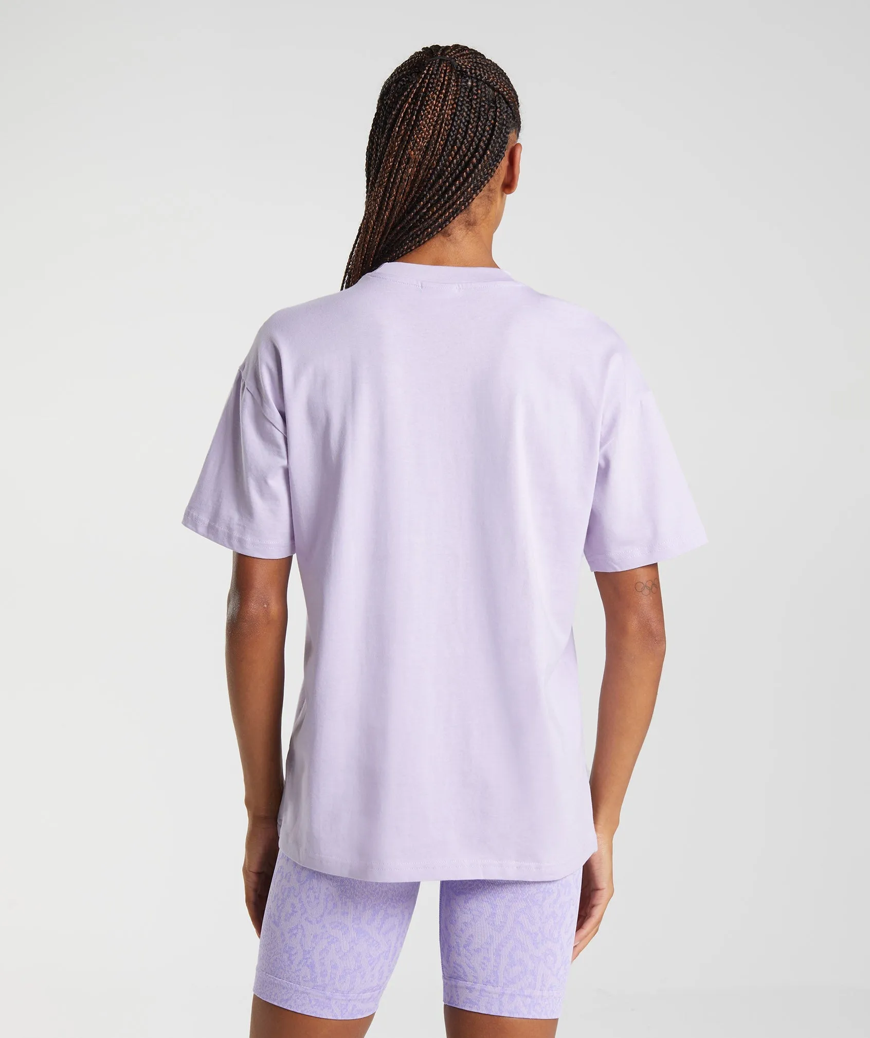 Gymshark Training Oversized T-shirt - Soft Lilac sold by Gymshark product image thumbnail 2