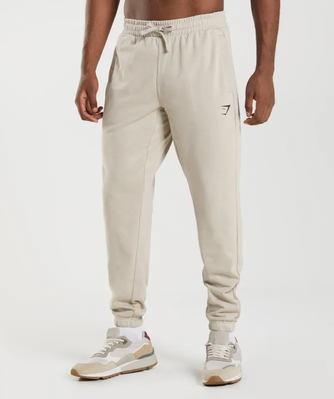 Gymshark Essential Oversized Joggers - Pebble Grey sold by Gymshark