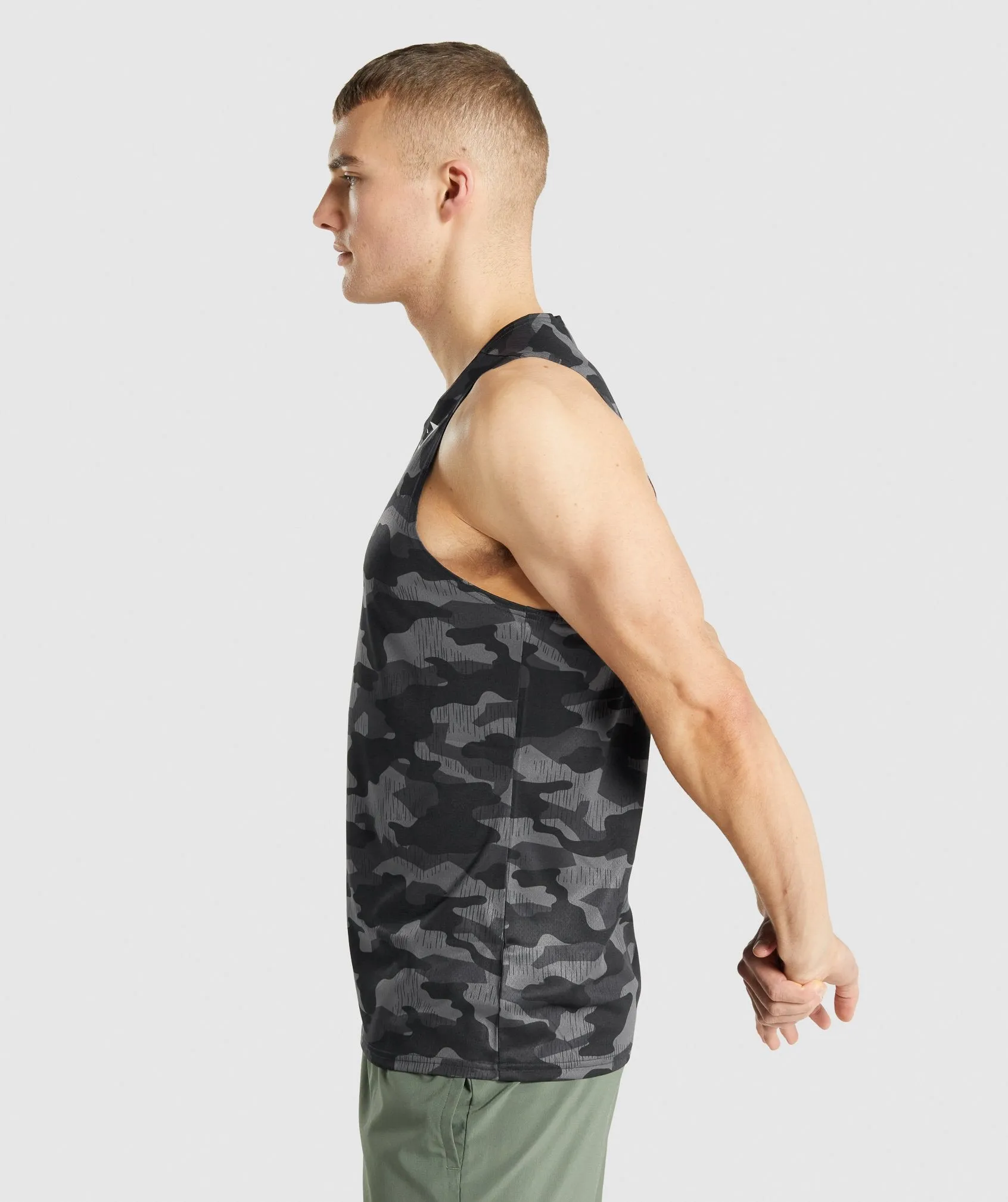 Gymshark Arrival Tank - Grey sold by Gymshark product image thumbnail 2