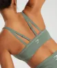 Gymshark Stitch Feature Sports Bra - Unit Green sold by Gymshark