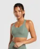 Gymshark Stitch Feature Sports Bra - Unit Green sold by Gymshark