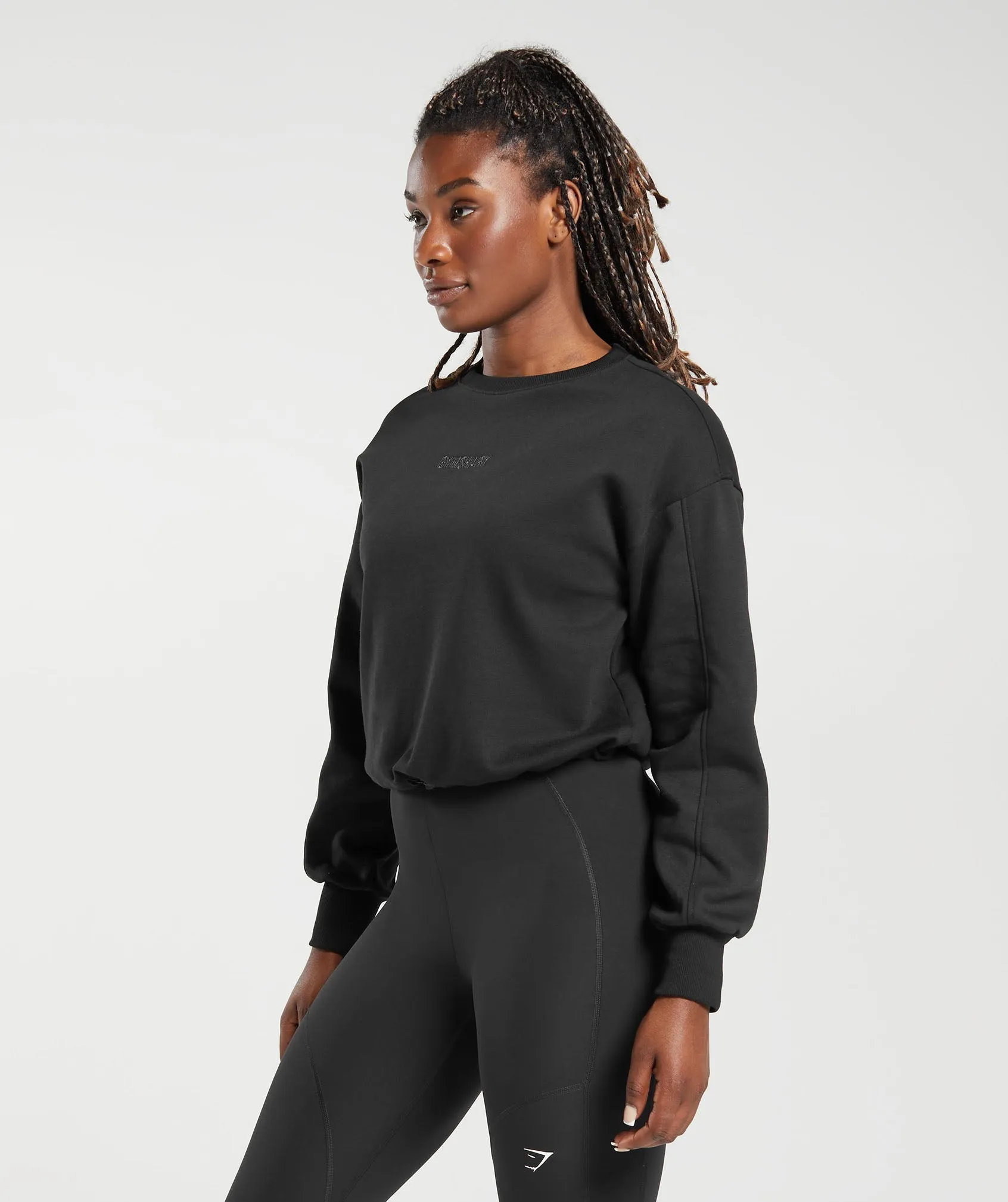 Gymshark Pulse Pullover - Black sold by Gymshark product image thumbnail 3