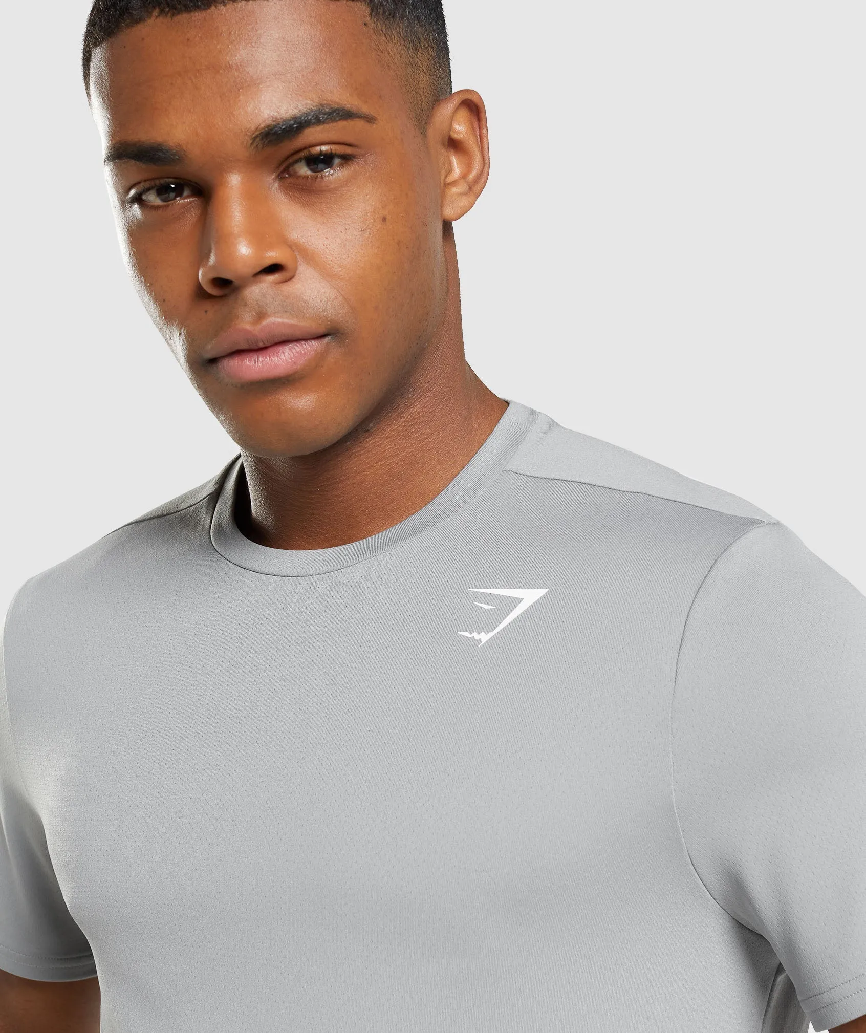 Gymshark Arrival Regular Fit T-Shirt - Smokey Grey sold by Gymshark product image thumbnail 5