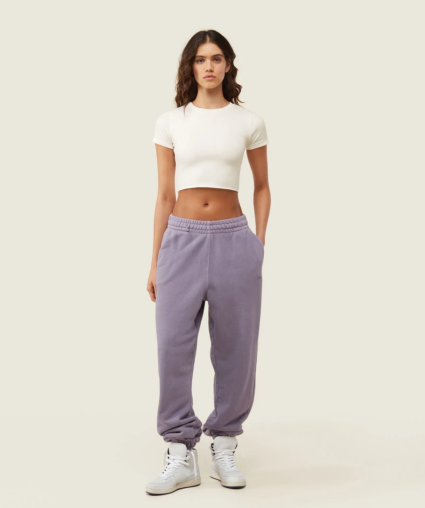 Gymshark everywear Ribbed Tee - Soft White sold by Gymshark product image thumbnail 2