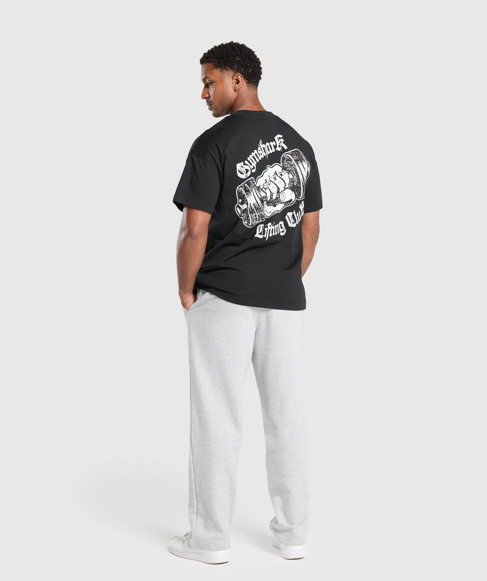 Gymshark Lifting Club Apparel Graphic T-Shirt - Black sold by Gymshark product image thumbnail 4