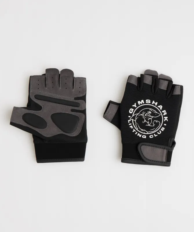 Gymshark Legacy Lifting Gloves - Black sold by Gymshark