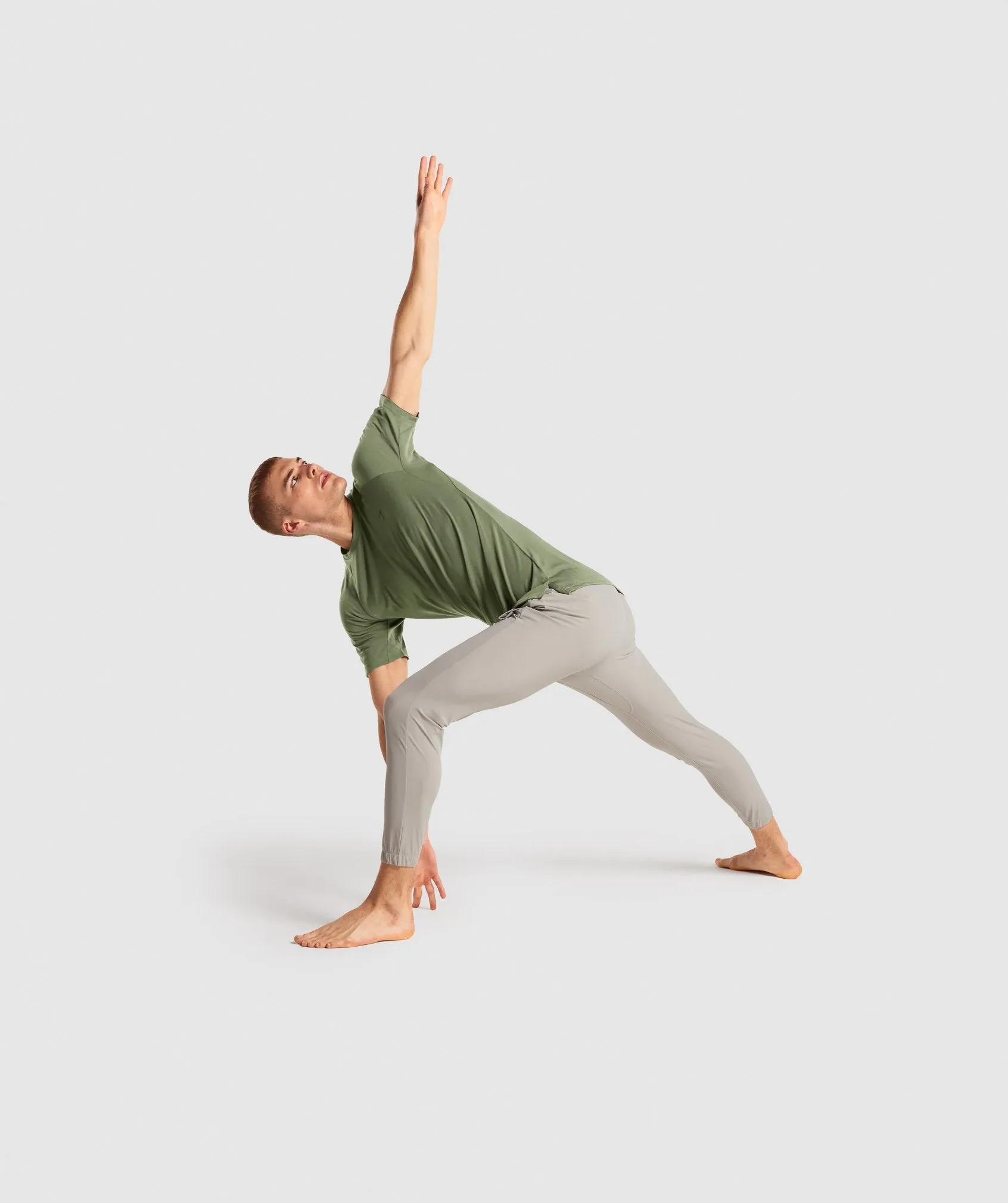 Gymshark Studio T-Shirt - Green sold by Gymshark product image thumbnail 4
