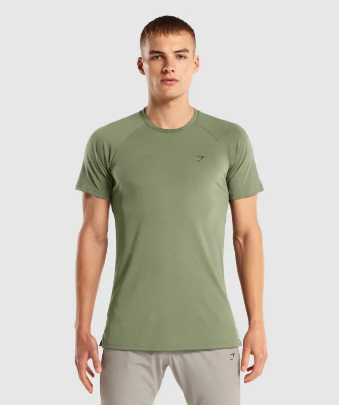 Gymshark Studio T-Shirt - Green made by Gymshark