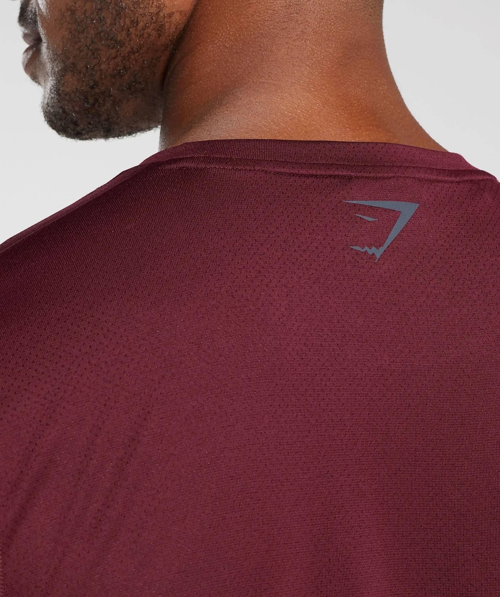 Gymshark Sport T-Shirt - Plum Pink/Black Marl sold by Gymshark product image thumbnail 5