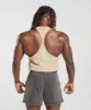 Gymshark Heritage Washed Stringer - Desert Beige sold by Gymshark
