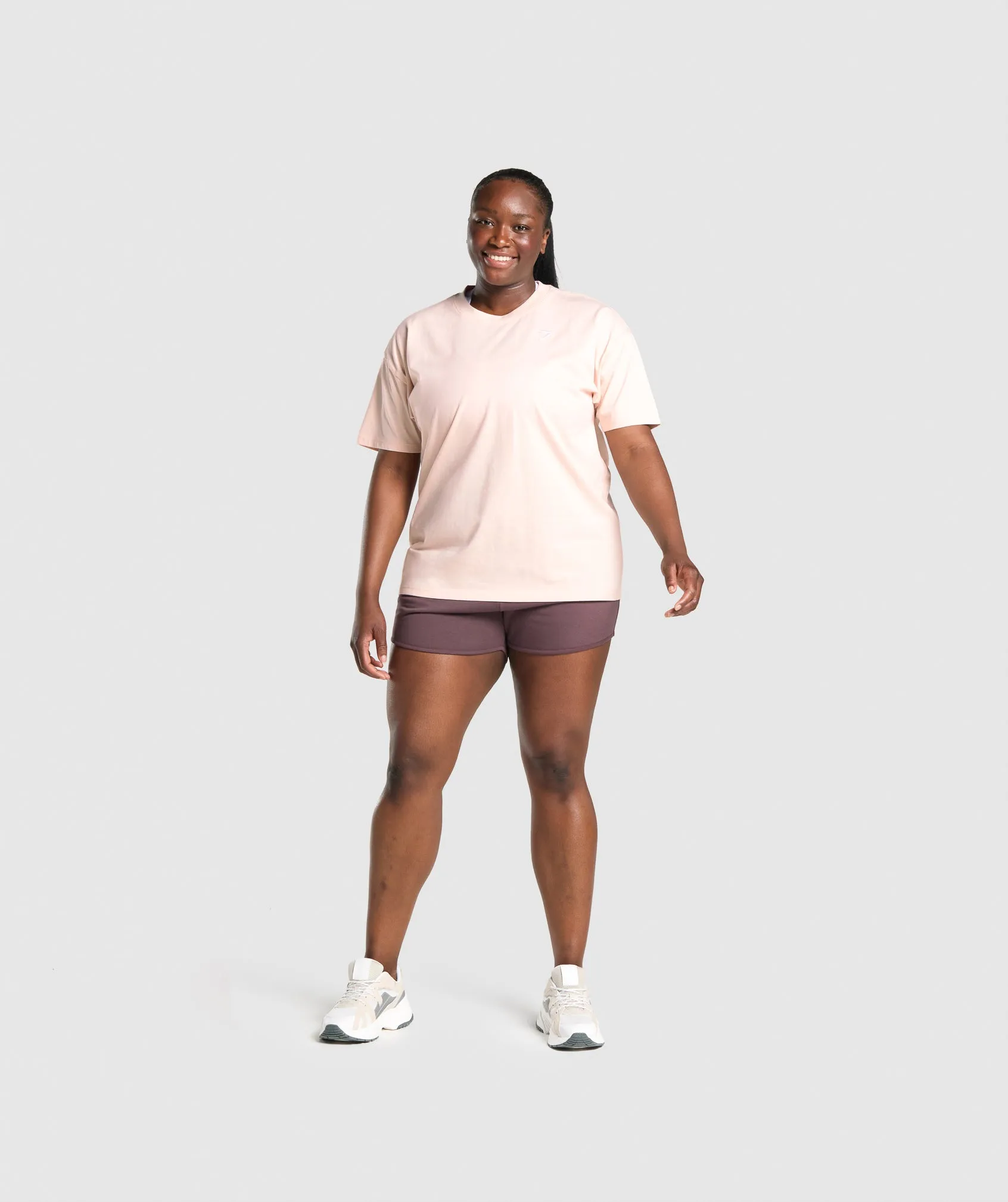 Gymshark Training Oversized T-shirt - Light Brown sold by Gymshark product image thumbnail 4