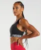 Gymshark Training Brandmark Sports Bra - Black sold by Gymshark