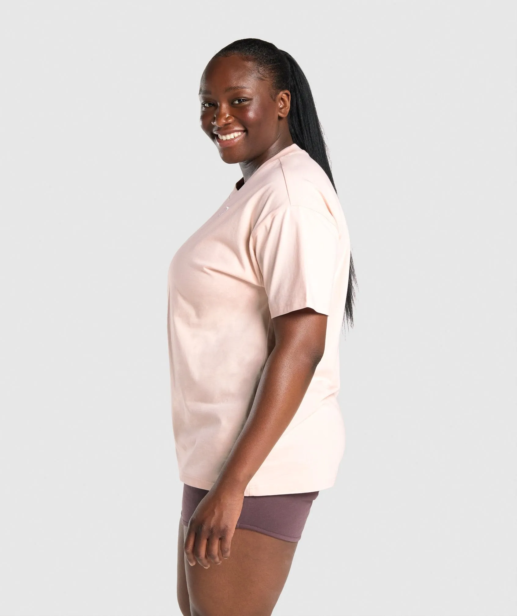 Gymshark Training Oversized T-shirt - Light Brown sold by Gymshark product image thumbnail 3