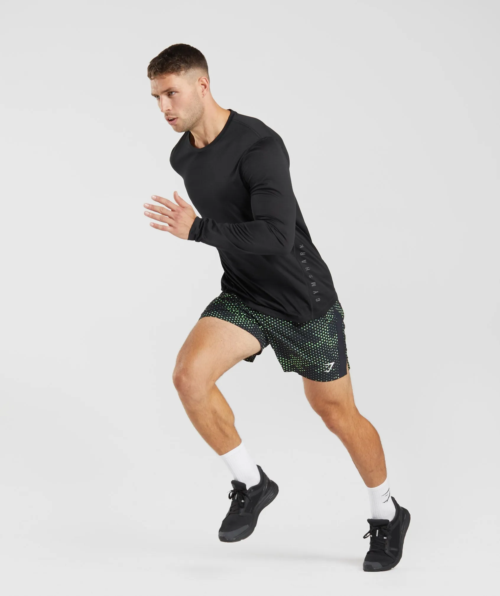 Gymshark Sport Shorts - Fluo Lime sold by Gymshark product image thumbnail 4