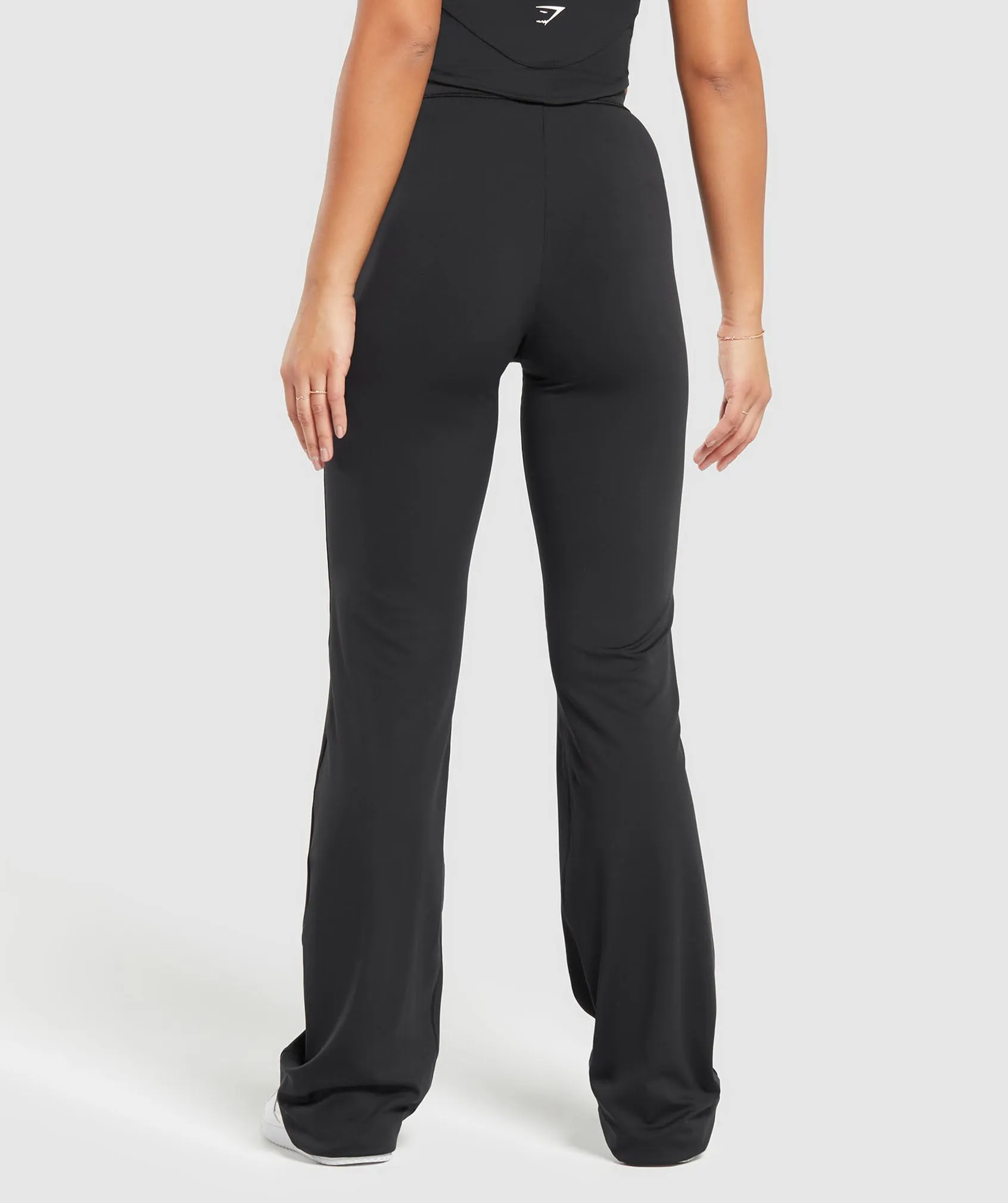 Gymshark Everyday Tall Flared Leggings - Black sold by Gymshark product image thumbnail 2