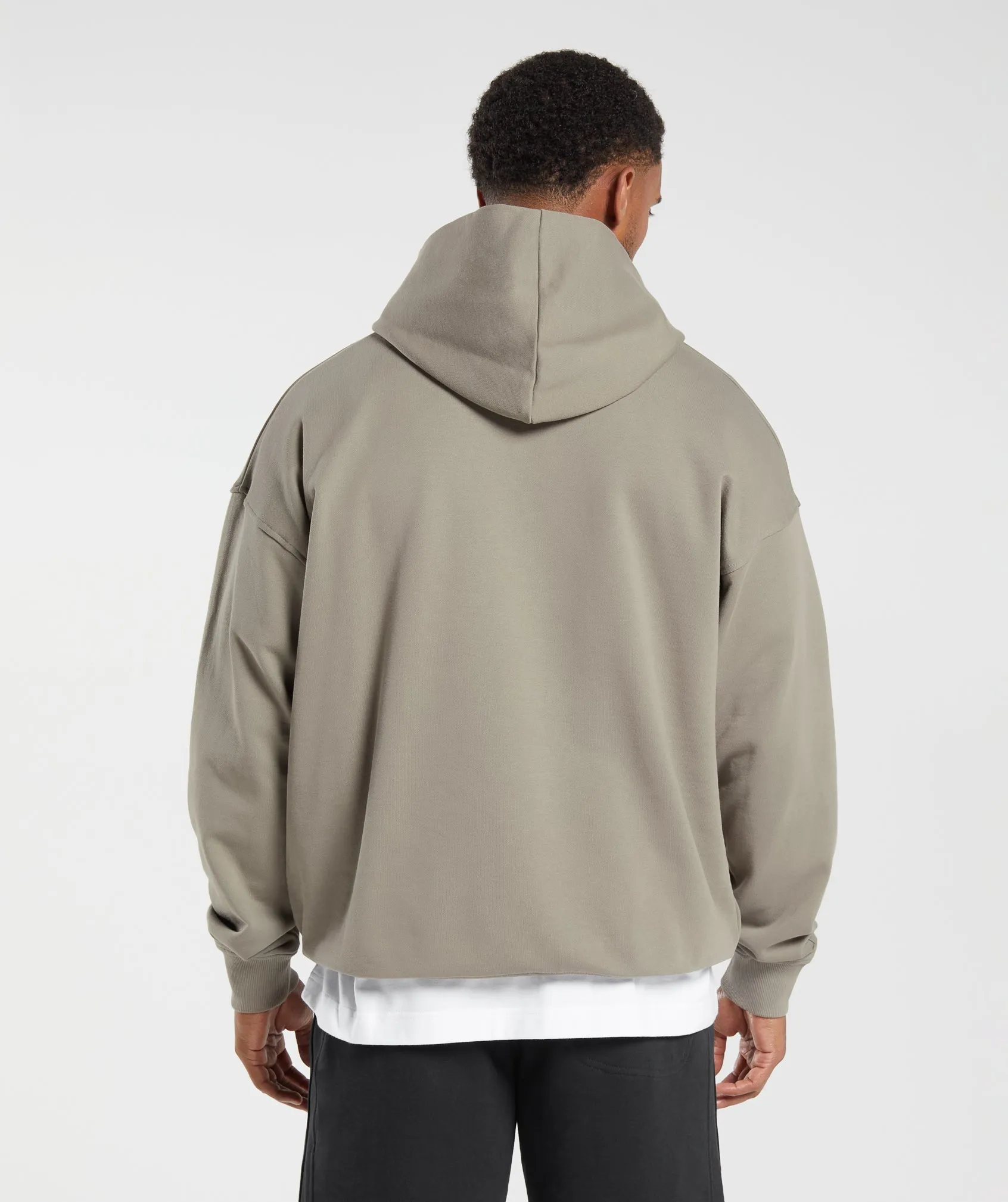 Gymshark Rest Day Essentials Hoodie - Linen Brown sold by Gymshark product image thumbnail 2