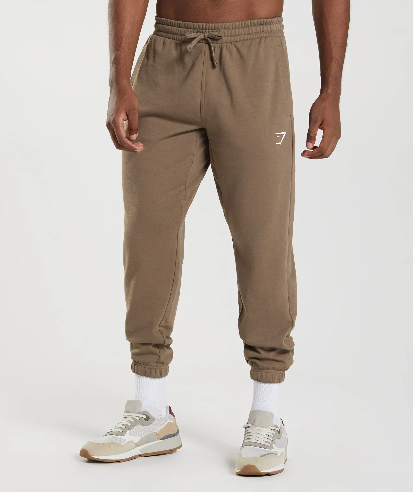 Gymshark Essential Oversized Joggers - Soul Brown sold by Gymshark