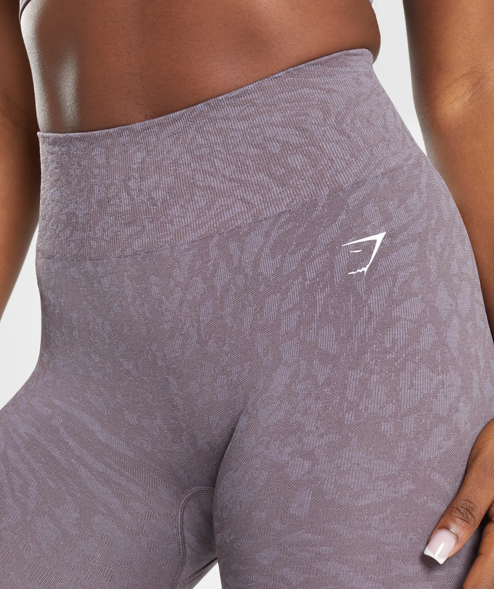 Gymshark Adapt Animal Seamless Leggings - Wild | Musk Lilac sold by Gymshark product image thumbnail 5