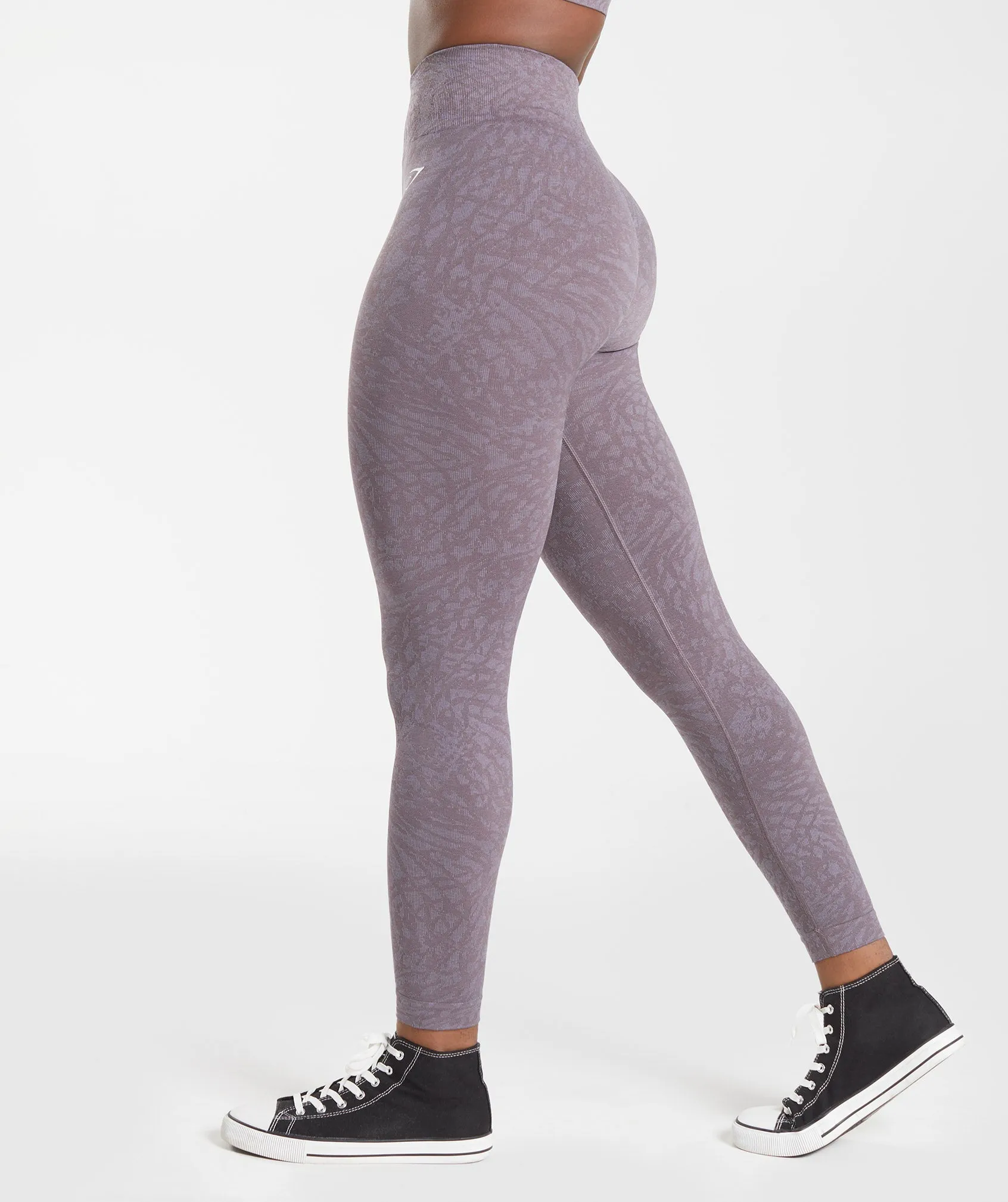 Gymshark Adapt Animal Seamless Leggings - Wild | Musk Lilac sold by Gymshark product image thumbnail 3