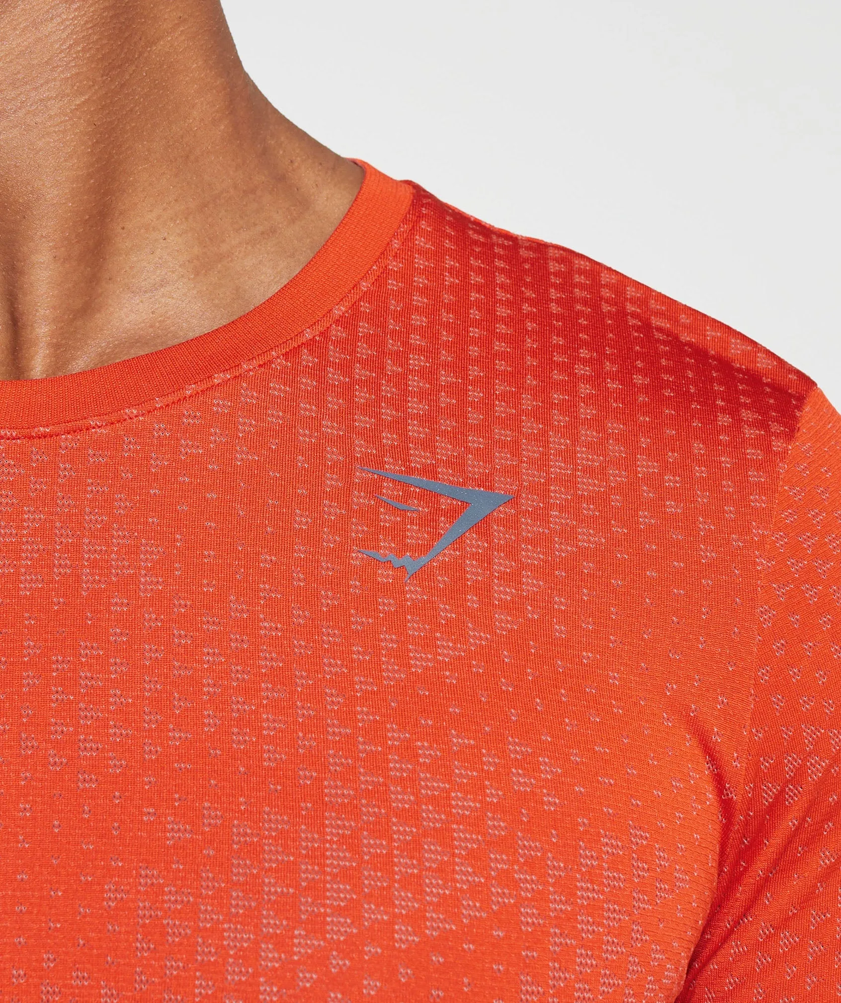 Gymshark Sport Seamless T-Shirt - Electric Orange/Rust Red sold by Gymshark product image thumbnail 5