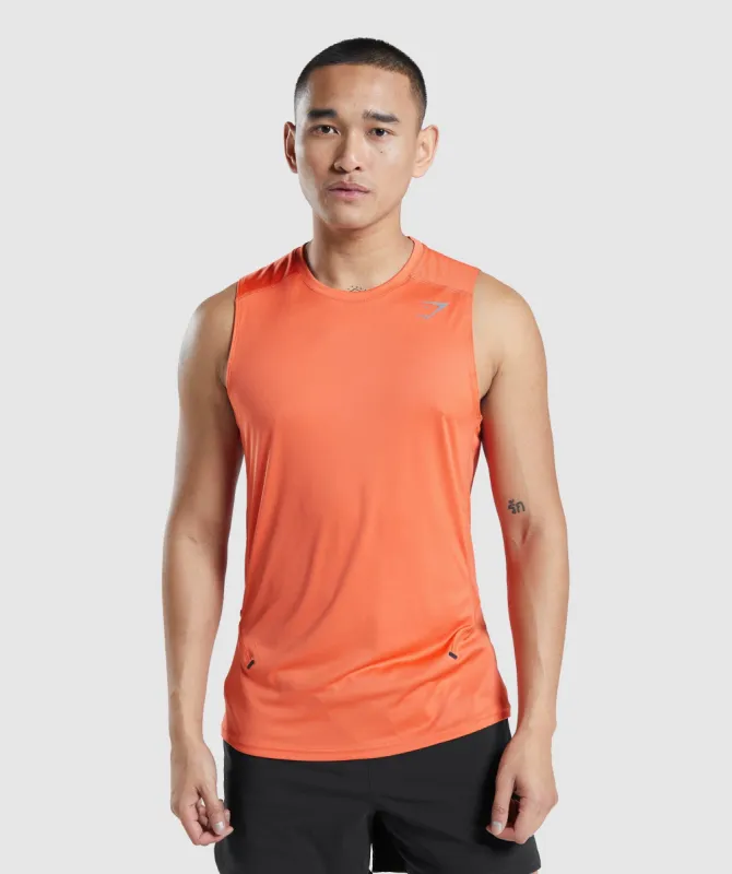 Gymshark Speed Evolve Tank - Papaya Orange sold by Gymshark