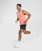 Gymshark Arrival Marl Tank - Orange/White Marl sold by Gymshark