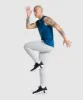 Gymshark Arrival Sleeveless Tee - Petrol Blue sold by Gymshark